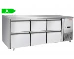 Cumondo Kühltisch mit 6 Schubladen Green Line